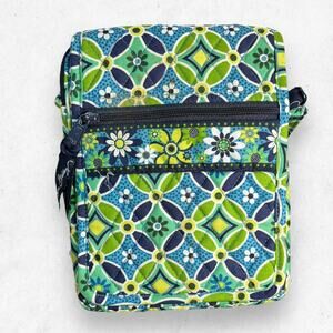 Vera Bradley Daisy Daisy Retired Mini Hipster Crossbody Bag‎ Purse Stained